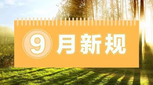 事關(guān)車子、票子、孩子！9月一大波新規(guī)開始實施